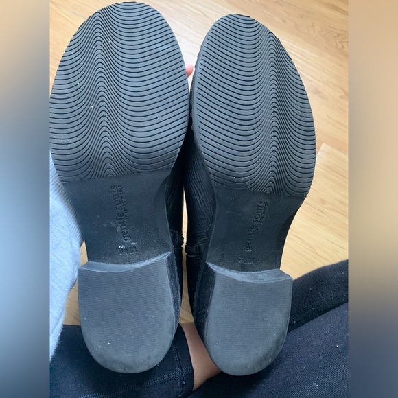 Gentle Soul “best motto bootie” black leather. Size 7.5 - Picture 8 of 9